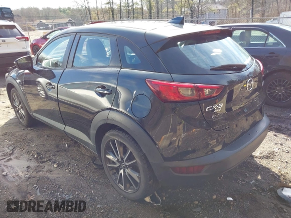 2017 Mazda CX-3 Touring with VIN JM1DKFC70H0171771, listed as a IAAI auction lot 41870395 with 100,472 mi miles. Bid and sale history available at carsss.com. Image 3.