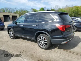 2017 Honda Pilot Elite with VIN 5FNYF6H09HB104654, listed as a Copart auction lot 55320795 with 187,306 mi miles and Clean Title. Bid and sale history available at DreamBid. Image 2.