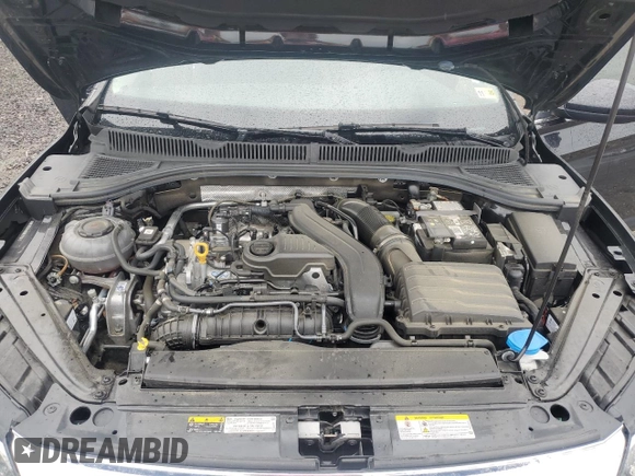 2024 Volkswagen Jetta S with VIN 3VW5M7BU8RM027831, listed as a Copart auction lot 58530865 with 32,283 mi miles and Salvage title. Bid and sale history available at DreamBid. Image 11.