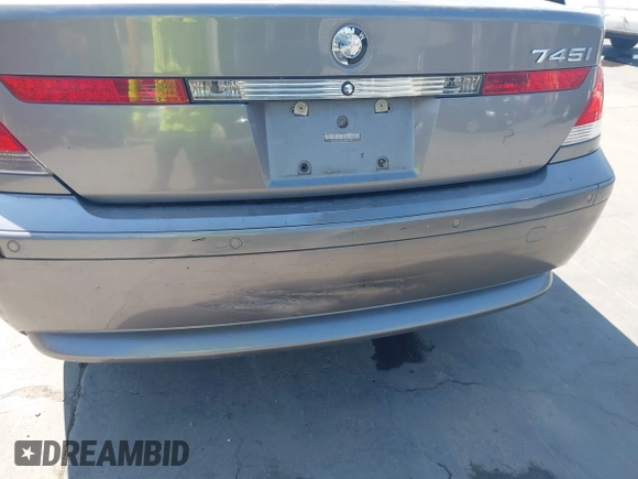 2003 BMW 7 Series 745i with VIN WBAGL63443DP63205, listed as a IAAI auction lot 42682836 with 103,551 mi miles and . Bid and sale history available at DreamBid. Image 16.