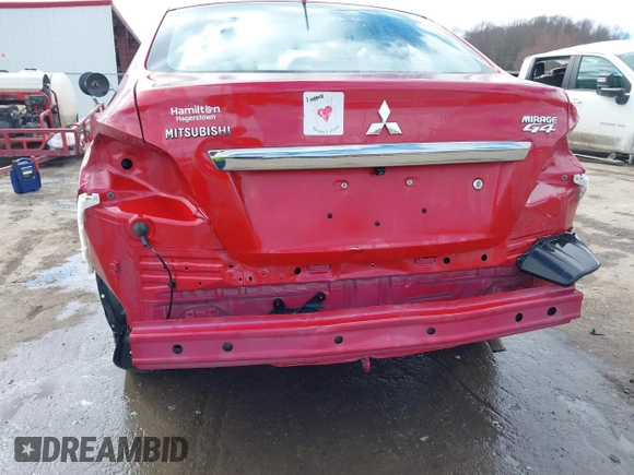 2019 Mitsubishi Mirage ES z VIN ML32F3FJ8KHF14469, wystawiony jako IAAI lot #41794796 z przebiegiem 135 373 mil mil oraz . Historia ofert i sprzedaży dostępna na DreamBid. Obrazek 6.