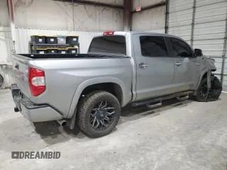 2017 Toyota Tundra Platinum with VIN 5TFAW5F10HX642253, listed as a Copart auction lot 88500185 with 201,722 mi miles and Salvage title. Bid and sale history available at DreamBid. Image 3.