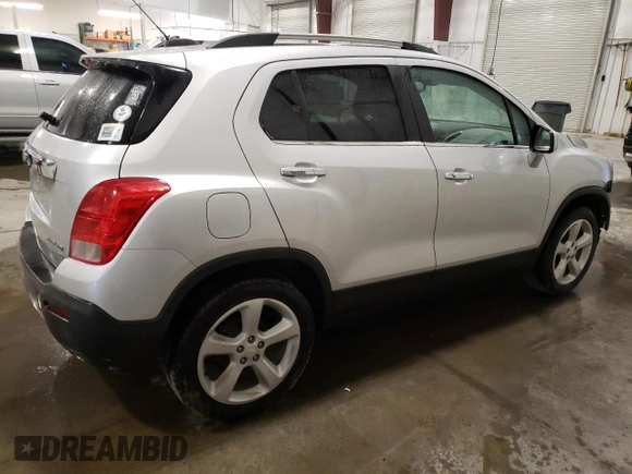 2015 Chevrolet Trax LTZ with VIN 3GNCJTSBXFL214720, listed as a Copart auction lot 48519435 with 95,291 mi miles and Salvage Title. Bid and sale history available at carsss.com. Image 3.