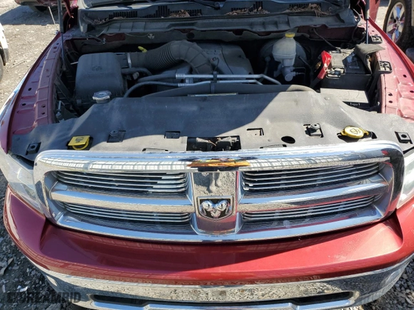 2012 Ram 1500 Big Horn with VIN 1C6RD7LT0CS197939, listed as a Copart auction lot 51530365 with 133,057 mi miles and Clean Title. Bid and sale history available at carsss.com. Image 11.