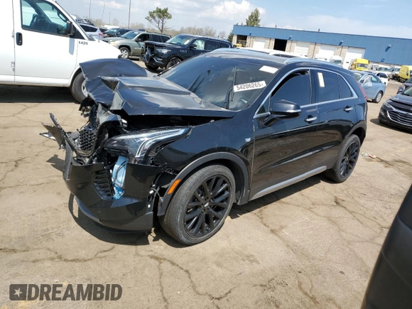 2021 Cadillac XT4 AWD Premium Luxury with VIN 1GYFZDR48MF081095, listed as a Copart auction lot 54206265 with 60,923 mi miles and Clean title. Bid and sale history available at DreamBid. Image 1.