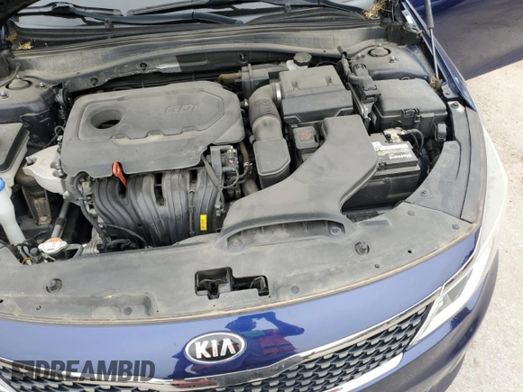 2017 Kia Optima EX with VIN 5XXGU4L35HG158389, listed as a Copart auction lot 59822505 with 80,051 mi miles and Salvage title. Bid and sale history available at DreamBid. Image 11.