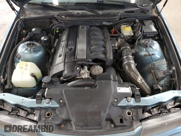 1997 BMW M3 with VIN WBSCD0325VEE12385, listed as a Copart auction lot 61494375 with 131,384 mi miles and Clean title. Bid and sale history available at DreamBid. Image 11.