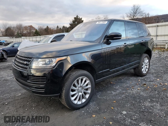 2016 Land Rover Range Rover with VIN SALGR2KF0GA270991, listed as a Copart auction lot 76617593 with 46,863 mi miles and . Bid and sale history available at DreamBid. Image 1.