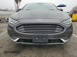 2019 Ford Fusion Hybrid SEL with VIN 3FA6P0MU0KR200534, listed as a Copart auction lot 46747483 with 28,978 mi miles. Bid and sale history available at carsss.com. Image 5.