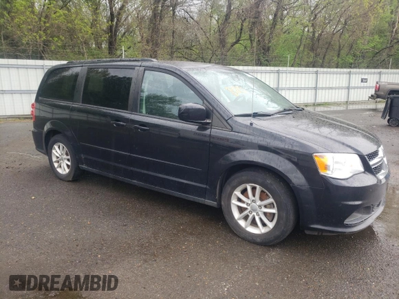 2015 Dodge Grand Caravan SXT with VIN 2C4RDGCG2FR648841, listed as a Copart auction lot 51134455 with 121,570 mi miles and Salvage Title. Bid and sale history available at DreamBid. Image 4.