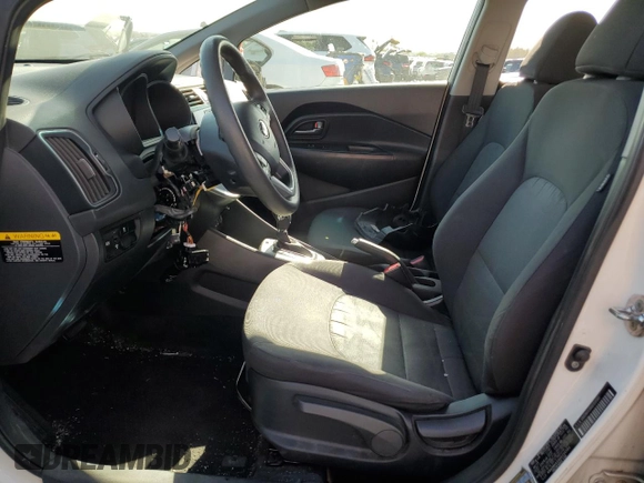 2016 Kia Rio LX with VIN KNADM4A39G6554583, listed as a Copart auction lot 51648045 with Not Provided miles and Salvage Title. Bid and sale history available at DreamBid. Image 7.