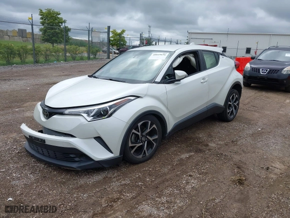 2019 Toyota C-HR XLE with VIN JTNKHMBX4K1017377, listed as a IAAI auction lot 40049656 with 71,308 mi miles. Bid and sale history available at carsss.com. Image 17.