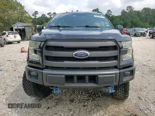 2015 Ford F-150 XLT with VIN 1FTEW1EG1FKD07433, listed as a Copart auction lot 54478765 with 156,608 mi miles and Salvage title. Bid and sale history available at DreamBid. Image 14.