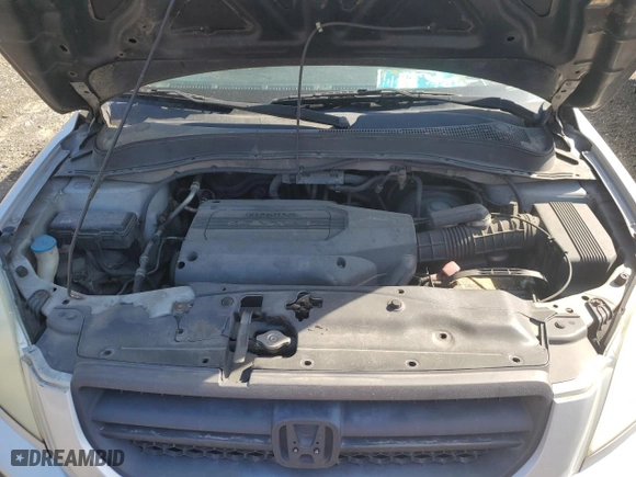 2003 Honda Pilot EX with VIN 2HKYF18633H602527, listed as a Copart auction lot 53622465 with 254,281 mi miles and Salvage Title. Bid and sale history available at carsss.com. Image 12.