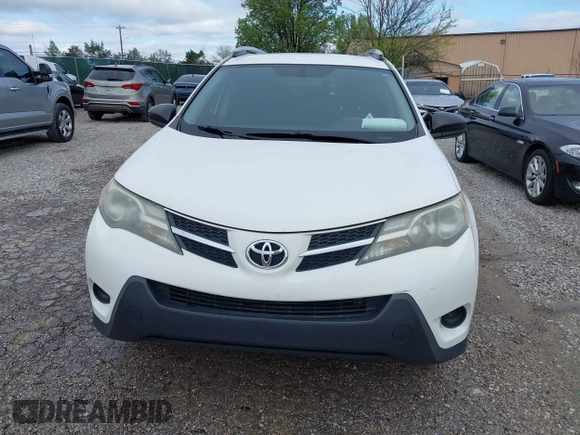 2014 Toyota RAV4 LE with VIN JTMBFREV2EJ006965, listed as a IAAI auction lot 41961470 with 194,881 mi miles and . Bid and sale history available at DreamBid. Image 12.