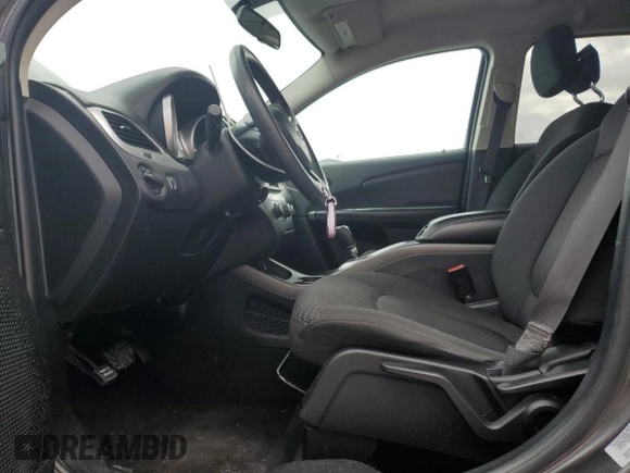 2017 Dodge Journey SE z VIN 3C4PDCAB1HT709104, wystawiony jako Copart lot #57132935 z przebiegiem 89 024 mil mil oraz Szkoda całkowita • Salvage title. Historia ofert i sprzedaży dostępna na DreamBid. Obrazek 7.
