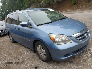 2006 Honda Odyssey EX with VIN 5FNRL384X6B094194, listed as a IAAI auction lot 42708133 with 125,984 mi miles and . Bid and sale history available at DreamBid. Image 1.