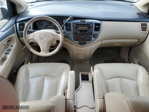 2005 Mazda MPV LX with VIN JM3LW28J450548215, listed as a Copart auction lot 84566794 with 164,916 mi miles and Salvage Title. Bid and sale history available at carsss.com. Image 8.
