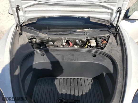 2022 Tesla Model 3 Long Range with VIN 5YJ3E1EB2NF277448, listed as a Copart auction lot 47970765 with 53,055 mi miles and Salvage Title. Bid and sale history available at carsss.com. Image 11.