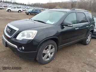 2012 GMC Acadia SLT1 with VIN 1GKKVRED7CJ354921, listed as a IAAI auction lot 42000180 with 197,547 mi miles. Bid and sale history available at carsss.com. Image 2.