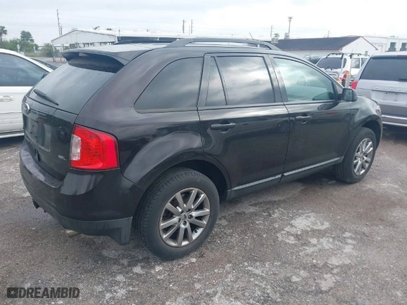 2014 Ford Edge SEL with VIN 2FMDK3JC8EBB67469, listed as a IAAI auction lot 41724350 with 185,213 mi miles. Bid and sale history available at carsss.com. Image 4.