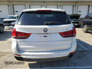 2015 BMW X5 xDrive35i with VIN 5UXKR0C5XF0K56501, listed as a Copart auction lot 52255845 with 0 mi miles and Clean Title. Bid and sale history available at carsss.com. Image 6.