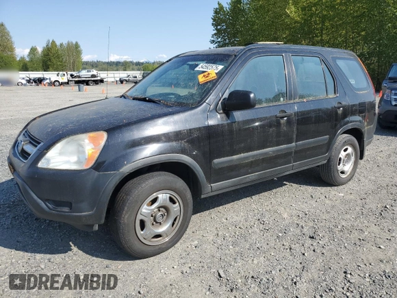 2004 Honda CR-V LX with VIN JHLRD78464C047200, listed as a Copart auction lot 54592575 with 232,931 mi miles and Clean Title. Bid and sale history available at carsss.com. Image 1.