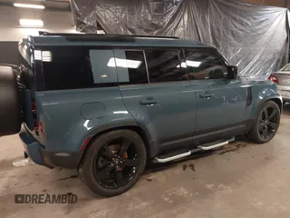 2020 Land Rover Defender HSE with VIN SALE97EUXL2011086, listed as a IAAI auction lot 40110059 with 44,472 mi miles and . Bid and sale history available at DreamBid. Image 4.