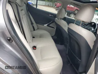 2012 Lexus IS 250 with VIN JTHBF5C2XC5166405, listed as a Copart auction lot 58847595 with 179,947 mi miles and Salvage title. Bid and sale history available at DreamBid. Image 10.