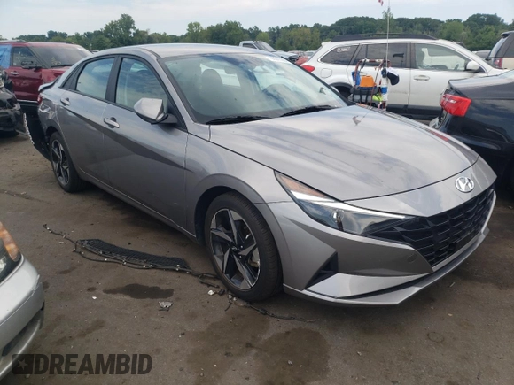 2023 Hyundai Elantra SEL with VIN KMHLS4AG9PU426312, listed as a Copart auction lot 65517284 with 26,877 mi miles and Salvage Title. Bid and sale history available at DreamBid. Image 4.
