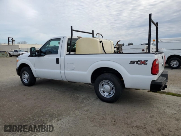2013 Ford F-250 XL with VIN 1FTBF2A66DEB91888, listed as a Copart auction lot 44631815 with 276,539 mi miles and Clean title. Bid and sale history available at DreamBid. Image 2.