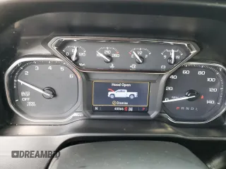 2021 GMC Sierra 1500 Elevation with VIN 1GTU9CED8MZ345170, listed as a Copart auction lot 44020005 with 45,566 mi miles and Clean Title. Bid and sale history available at DreamBid. Image 9.