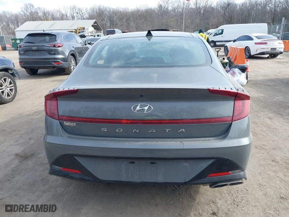 2022 Hyundai Sonata SEL with VIN KMHL14JA6NA224833, listed as a IAAI auction lot 41607337 with 56,663 mi miles. Bid and sale history available at carsss.com. Image 16.