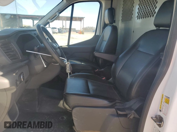 2023 Ford Transit with VIN 1FTRS4XG2PKA04528, listed as a Copart auction lot 42133735 with 39,497 mi miles and Salvage Title. Bid and sale history available at carsss.com. Image 7.