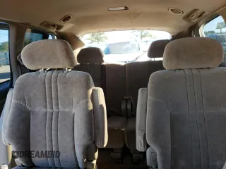 2001 Toyota Sienna LE with VIN 4T3ZF13C01U359721, listed as a Copart auction lot 75899494 with 280,173 mi miles and Salvage Title. Bid and sale history available at carsss.com. Image 10.