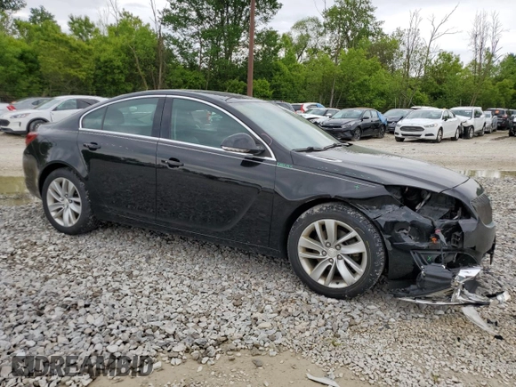 2015 Buick Regal Premium I with VIN 2G4GN5EX1F9156500, listed as a Copart auction lot 58484775 with 114,379 mi miles and Salvage title. Bid and sale history available at DreamBid. Image 4.