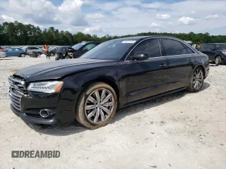 2017 Audi A8 L Sport with VIN WAU43AFD3HN007397, listed as a Copart auction lot 54581173 with 77,961 mi miles and Salvage Title. Bid and sale history available at carsss.com. Image 1.