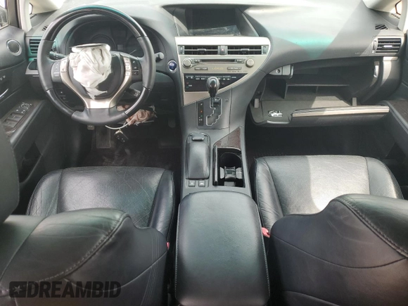 2013 Lexus RX 450h with VIN JTJBC1BAXD2444943, listed as a Copart auction lot 59564125 with Not provided miles and Salvage title. Bid and sale history available at DreamBid. Image 8.