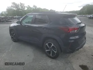 2022 Chevrolet TrailBlazer RS with VIN KL79MTSL0NB077707, listed as a Copart auction lot 56185944 with 259,453 mi miles and Salvage Title. Bid and sale history available at DreamBid. Image 2.