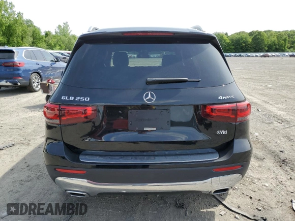 2022 Mercedes-Benz GLB 250 с VIN W1N4M4HB7NW180819, выставлен на аукционе Copart как лот 58469725 с пробегом 3 652 миль миль и Списание • Salvage title. История ставок и продаж доступна на DreamBid. Изображение 6.