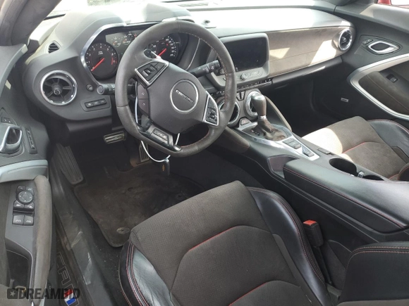2018 Chevrolet Camaro ZL1 with VIN 1G1FK3D69J0152745, listed as a Copart auction lot 47860335 with 63,603 mi miles and Salvage Title. Bid and sale history available at carsss.com. Image 8.