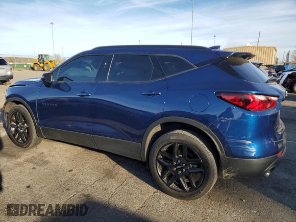 2022 Chevrolet Blazer LT z VIN 3GNKBDRS0NS169344, wystawiony jako Copart lot #80693564 z przebiegiem 34 943 mil mil oraz Szkoda całkowita • Salvage title. Historia ofert i sprzedaży dostępna na DreamBid. Obrazek 2.
