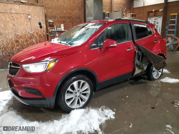 2019 Buick Encore Preferred with VIN KL4CJESB2KB878617, listed as a Copart auction lot 88130575 with 95,452 mi miles and Salvage Title. Bid and sale history available at carsss.com. Image 1.