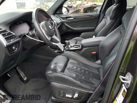 2022 BMW X3 M z VIN 5YM13EC09N9J95191, wystawiony jako Copart lot #63090823 z przebiegiem 15 029 mil mil oraz . Historia ofert i sprzedaży dostępna na DreamBid. Obrazek 7.