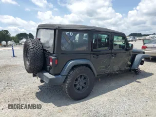 2018 Jeep Wrangler Unlimited Sport S с VIN 1C4HJXDG7JW152968, выставлен на аукционе Copart как лот 61130215 с пробегом 60 796 миль миль и Списание • Salvage title. История ставок и продаж доступна на DreamBid. Изображение 3.