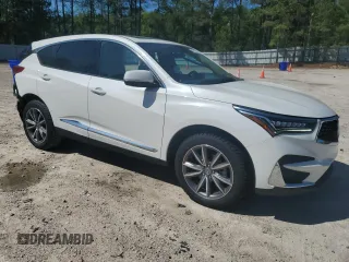2021 Acura RDX Technology with VIN 5J8TC2H5XML046781, listed as a Copart auction lot 52187775 with 58,995 mi miles and Salvage title. Bid and sale history available at DreamBid. Image 4.