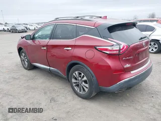 2018 Nissan Murano SV with VIN 5N1AZ2MG4JN163330, listed as a IAAI auction lot 41729187 with 94,229 mi miles and . Bid and sale history available at DreamBid. Image 3.