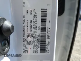 2022 Toyota Tundra Limited с VIN 5TFJA5DB4NX043068, выставлен на аукционе Copart как лот 49966605 с пробегом 32 628 миль миль и Списание • Salvage title. История ставок и продаж доступна на DreamBid. Изображение 12.