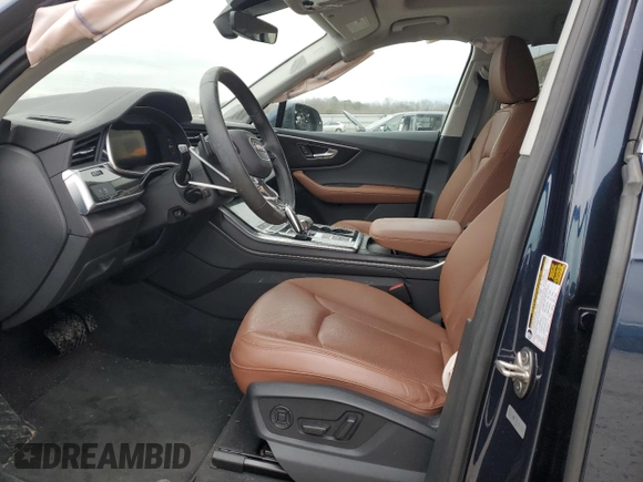 2023 Audi Q7 Premium Plus with VIN WA1LCBF74PD027929, listed as a Copart auction lot 44027295 with 16,982 mi miles and Salvage title. Bid and sale history available at DreamBid. Image 7.