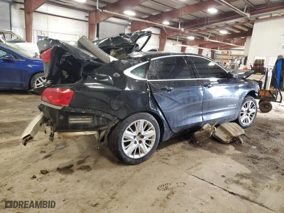 2018 Chevrolet Impala LS with VIN 2G11X5S37J9152863, listed as a Copart auction lot 86641324 with 0 mi miles and Clean Title. Bid and sale history available at carsss.com. Image 3.